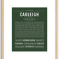 Carleigh | Name Art Print