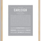 Carleigh | Name Art Print