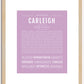 Carleigh | Name Art Print