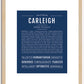 Carleigh | Name Art Print