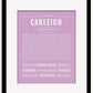 Frame Options | Lilac | Black Frame, Matted