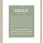 Carleigh | Name Art Print