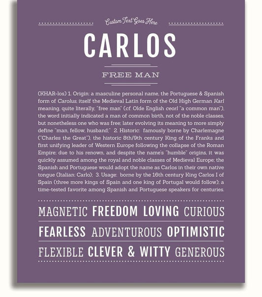 Frame Options | Deep Purple | No Frame
