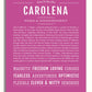 Frame Options | Dark Pink | White Frame, Matted