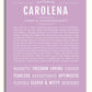 Frame Options | Lilac | White Frame, Matted