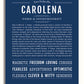 Frame Options | Midnight Blue | White Frame, Matted