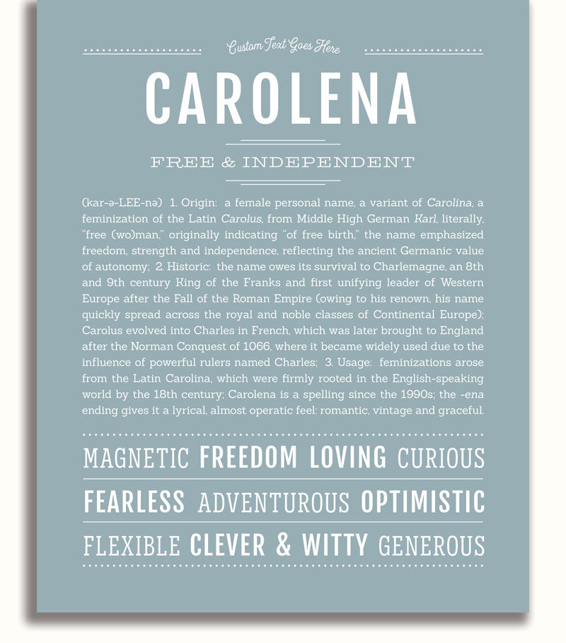 Frame Options | Powder Blue | White Frame, Matted
