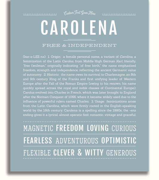 Frame Options | Powder Blue | White Frame, Matted
