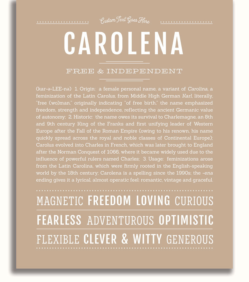 Frame Options | Tan | White Frame, Matted
