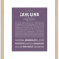 Carolina | Name Art Print