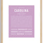 Carolina | Name Art Print