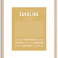 Carolina | Name Art Print