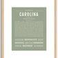 Carolina | Name Art Print