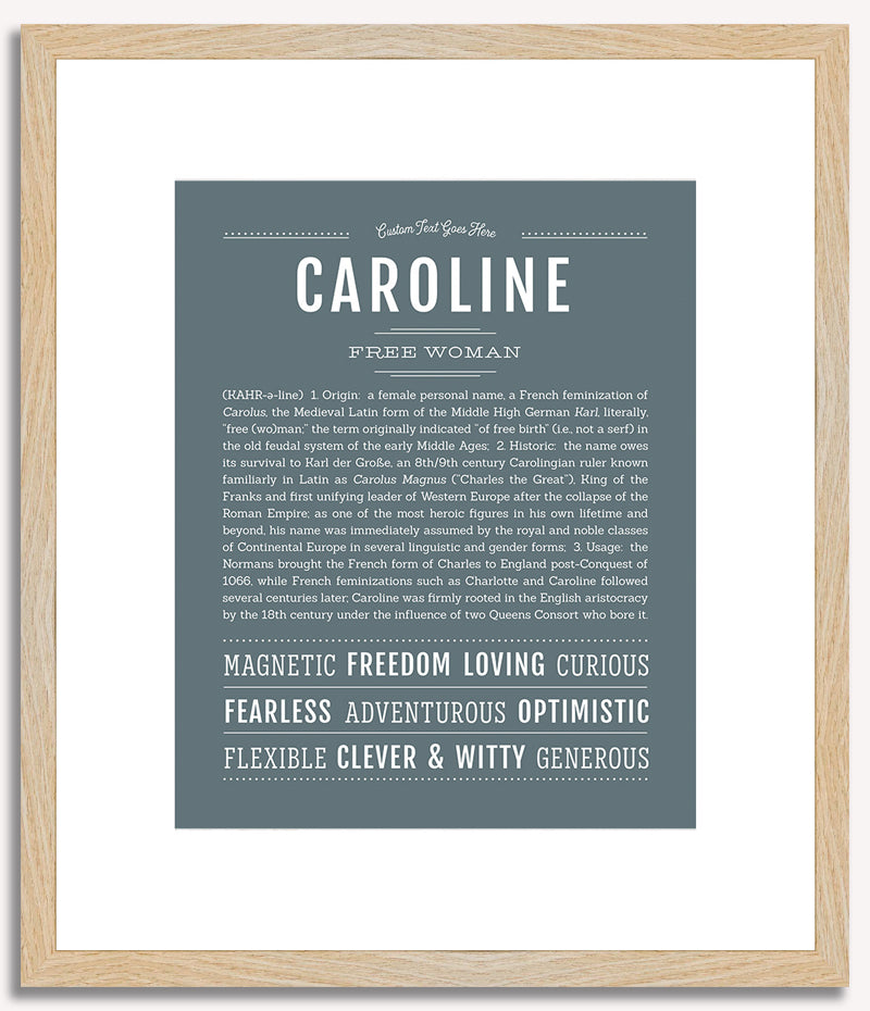 Caroline | Name Art Print