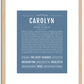 Carolyn | Name Art Print