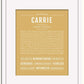 Frame Options | Matte Gold | White Frame, Matted