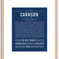 Carrson | Name Art Print