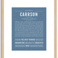 Carrson | Name Art Print