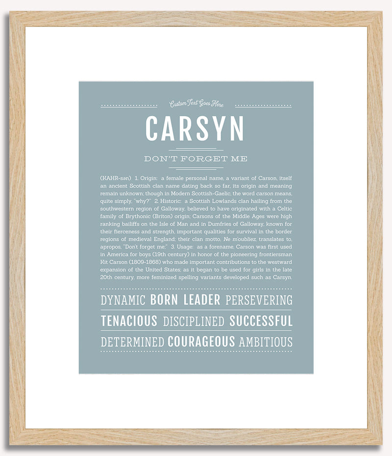 Carsyn | Name Art Print