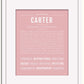 Frame Options | Dusty Rose | White Frame, Matted