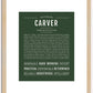 Carver | Name Art Print