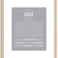 Case | Name Art Print