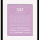 Frame Options | Lilac | Black Frame, Matted