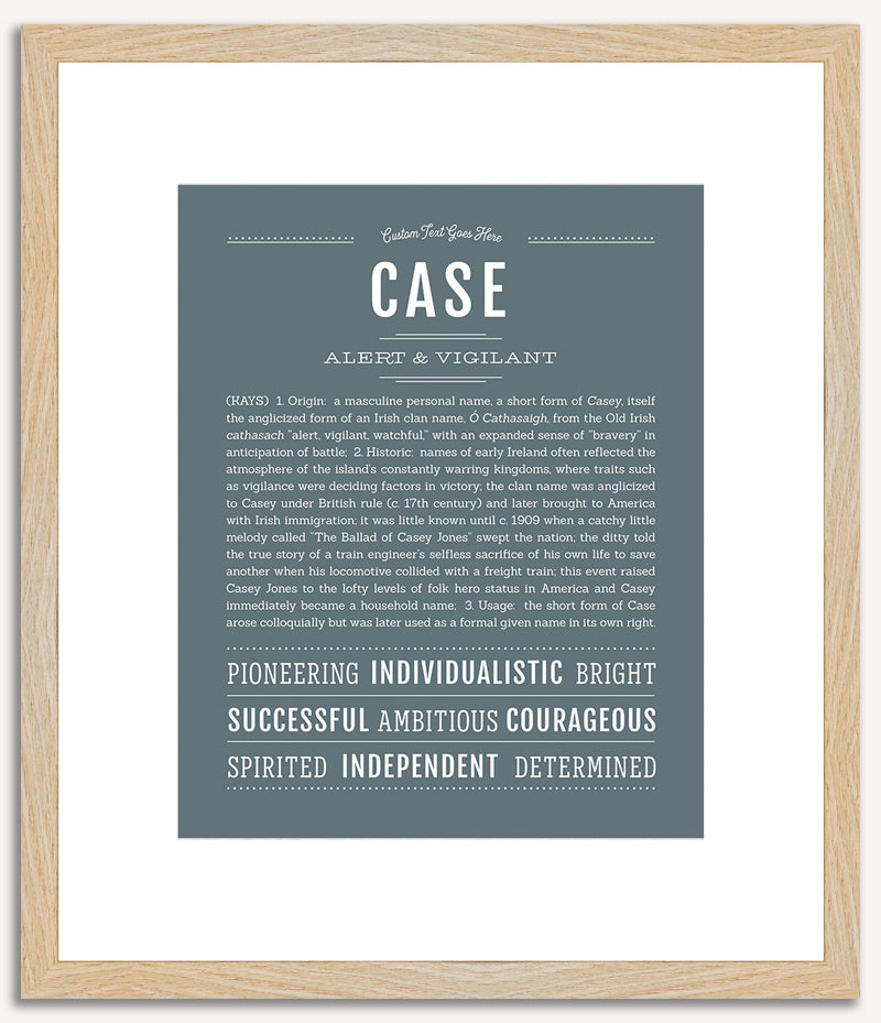 Case | Name Art Print