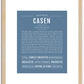 Casen | Name Art Print