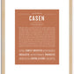 Casen | Name Art Print