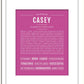 Frame Options | Dark Pink | White Frame, Matted