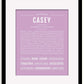 Frame Options | Lilac | Black Frame, Matted