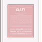 Frame Options | Dusty Rose | White Frame, Matted