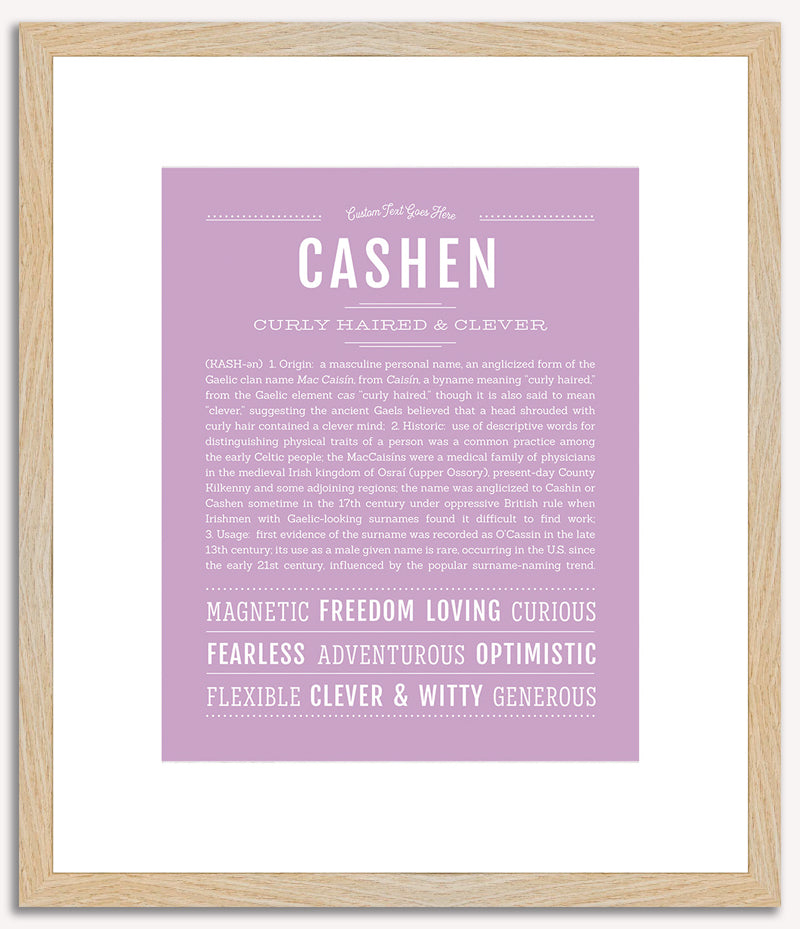 Cashen | Name Art Print