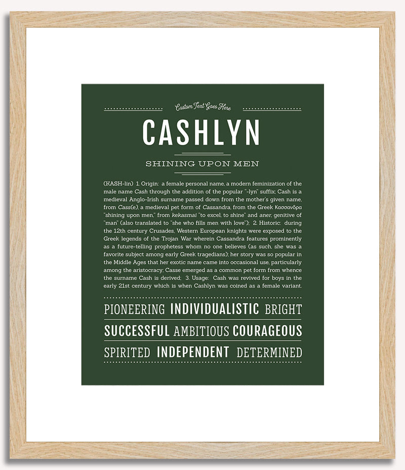 Cashlyn | Name Art Print