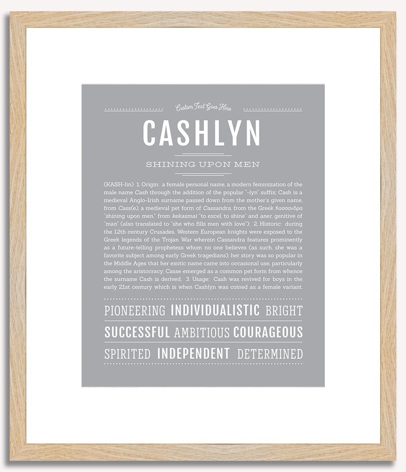 Cashlyn | Name Art Print