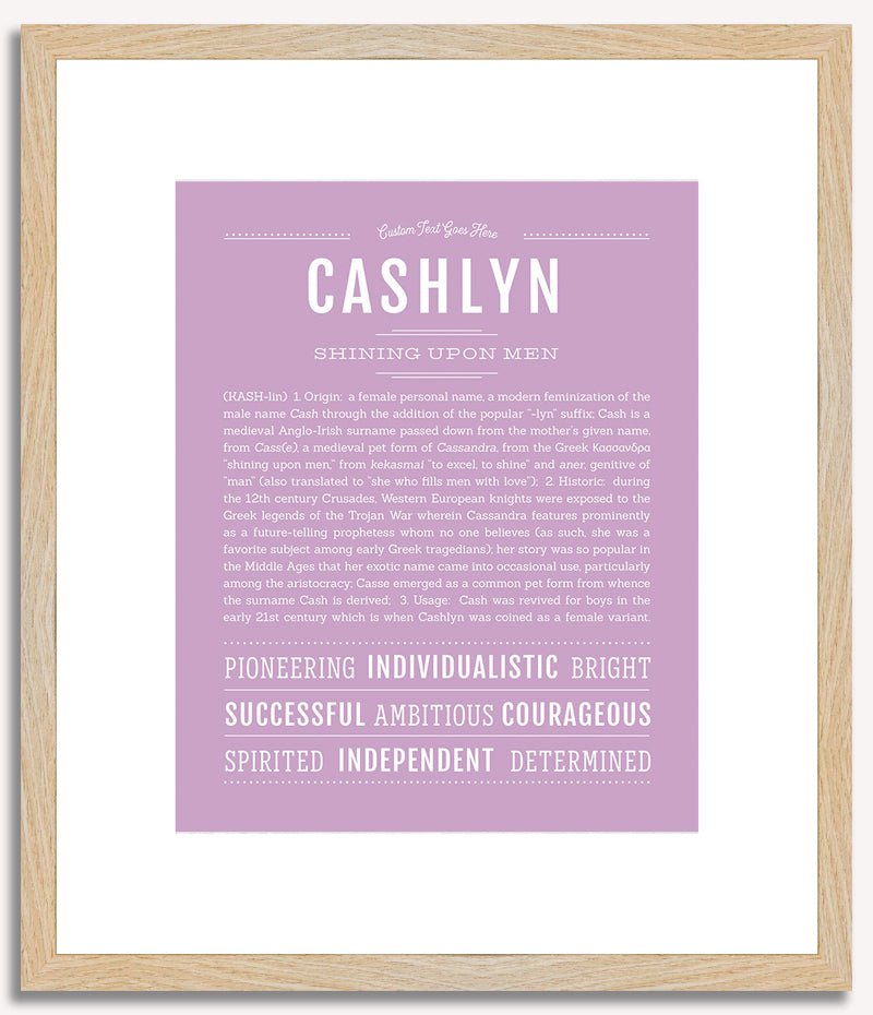 Cashlyn | Name Art Print