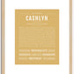 Cashlyn | Name Art Print