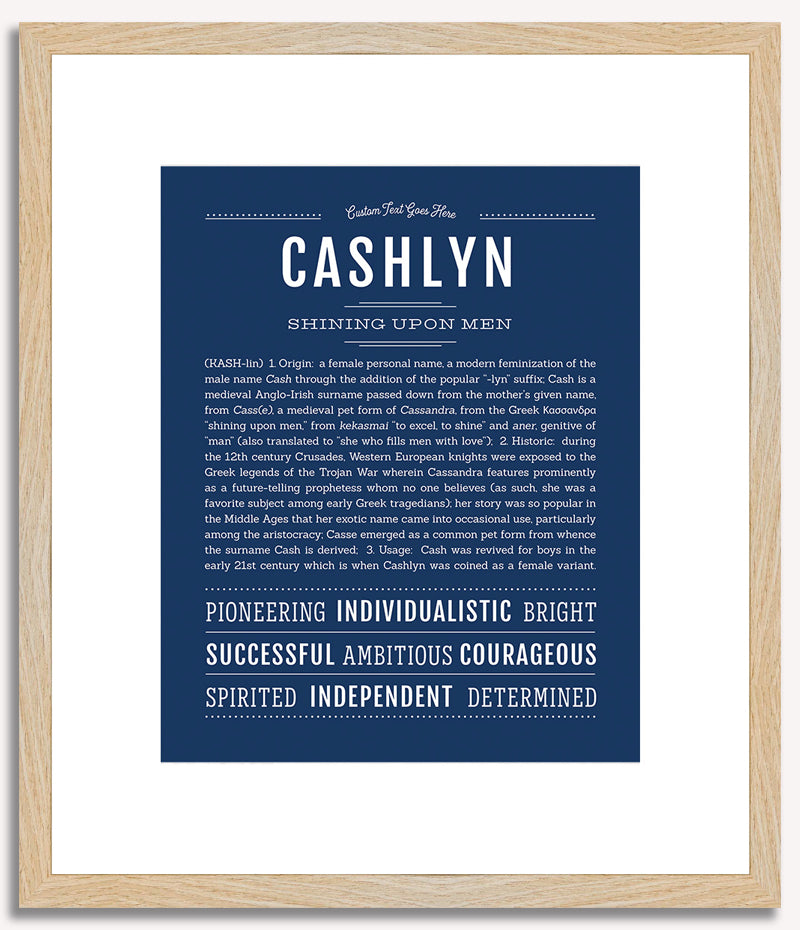 Cashlyn | Name Art Print