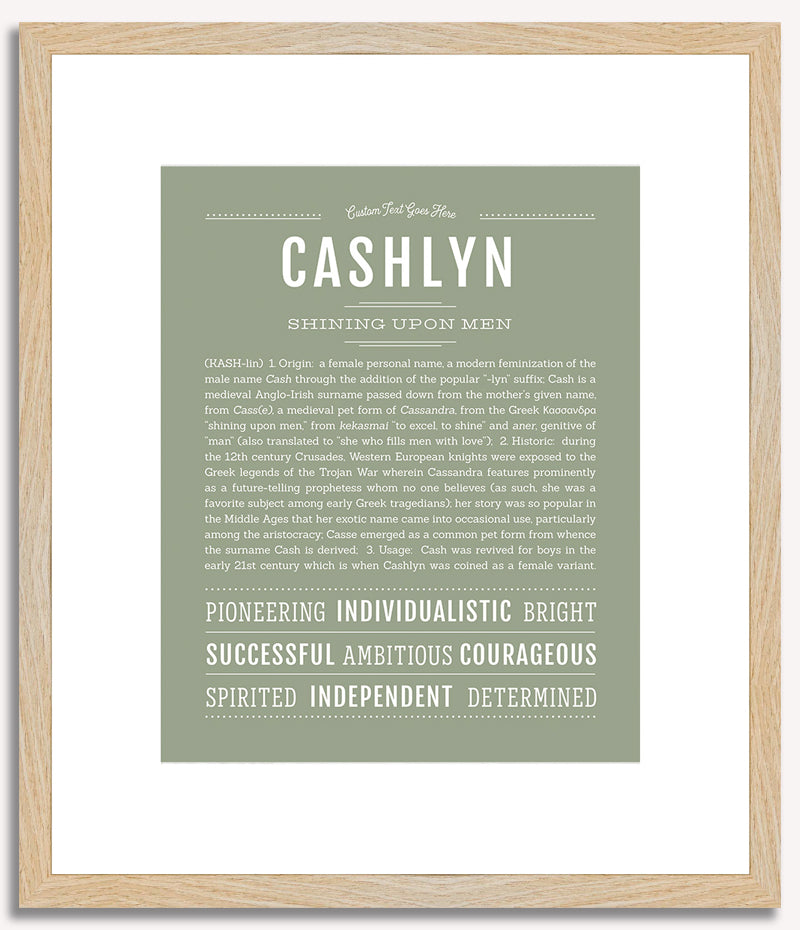 Cashlyn | Name Art Print