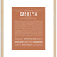 Cashlyn | Name Art Print