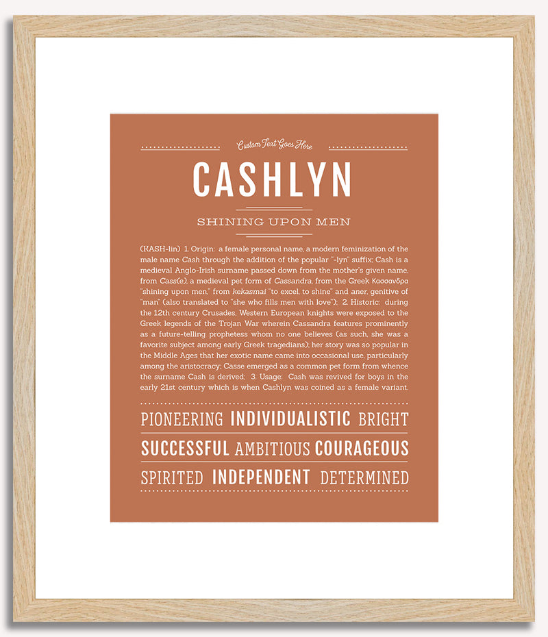 Cashlyn | Name Art Print