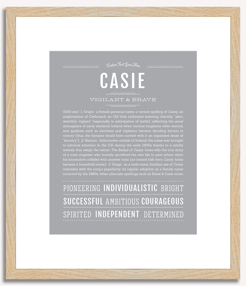 Casie | Name Art Print