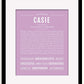 Frame Options | Lilac | Black Frame, Matted