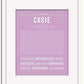 Frame Options | Lilac | White Frame, Matted