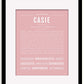 Frame Options | Dusty Rose | Black Frame, Matted