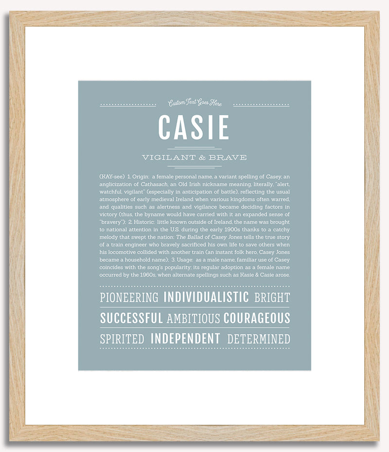 Casie | Name Art Print