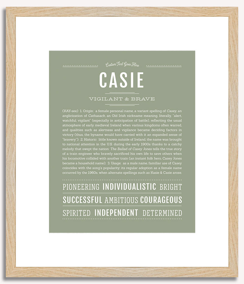 Casie | Name Art Print