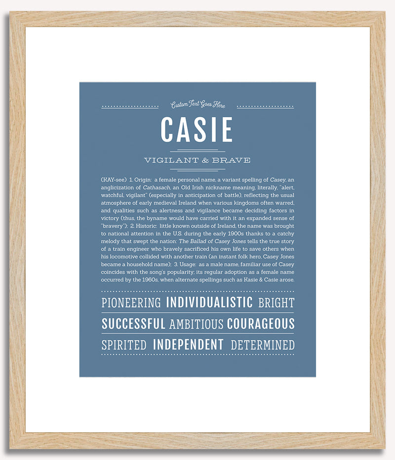 Casie | Name Art Print