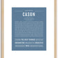 Cason | Name Art Print